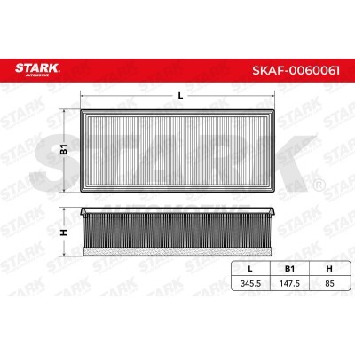 Air Filter Stark SKAF-0060061 SKAF-0060061 - photo 2