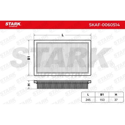 Air Filter Stark SKAF-0060514 SKAF-0060514 - photo 5