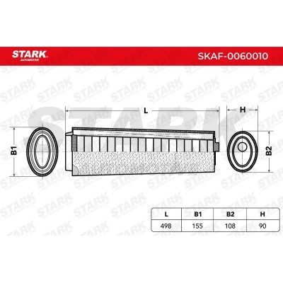 Air Filter Stark SKAF-0060010 SKAF-0060010 - photo 3