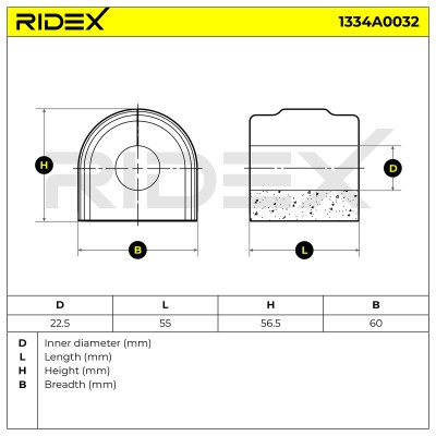 Stabiliser Bar Mounting RIDEX 1334A0032 1334A0032 - photo 5