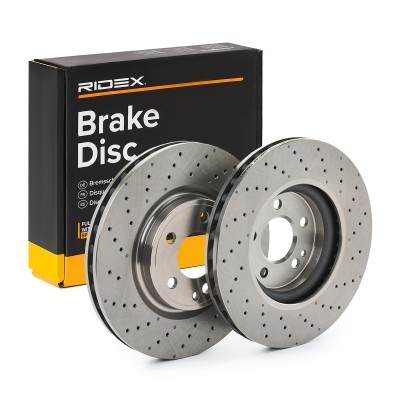 Brake Disc RIDEX 82B1056 82B1056 - photo 4