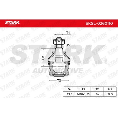 Ball Joint Stark SKSL-0260110 SKSL-0260110 - photo 7