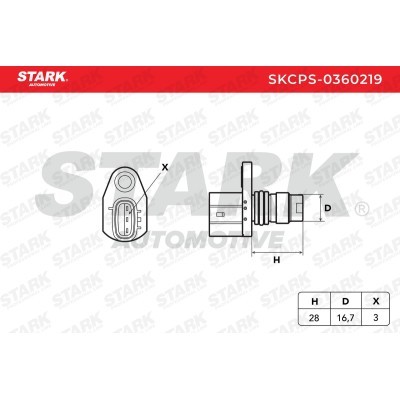 Crankshaft Pulse Sensor Stark SKCPS-0360219 SKCPS-0360219 - photo 6
