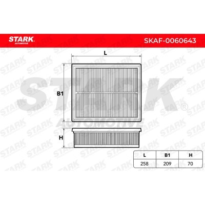 Air Filter Stark SKAF-0060643 SKAF-0060643 - photo 6