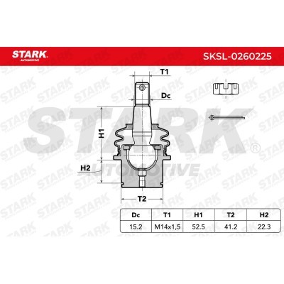 Ball Joint Stark SKSL-0260225 SKSL-0260225 - photo 5