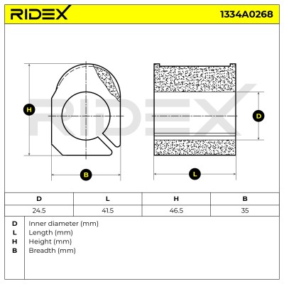 Stabiliser Bar Mounting RIDEX 1334A0268 1334A0268 - photo 5