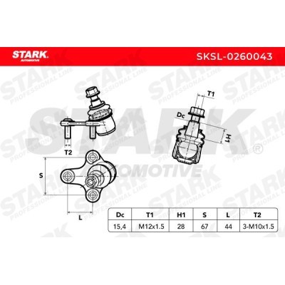 Ball Joint Stark SKSL-0260043 SKSL-0260043 - photo 5