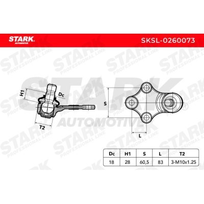 Ball Joint Stark SKSL-0260073 SKSL-0260073 - photo 3
