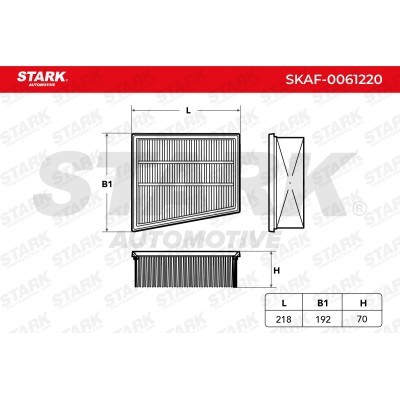 Air Filter Stark SKAF-0061220 SKAF-0061220 - photo 2
