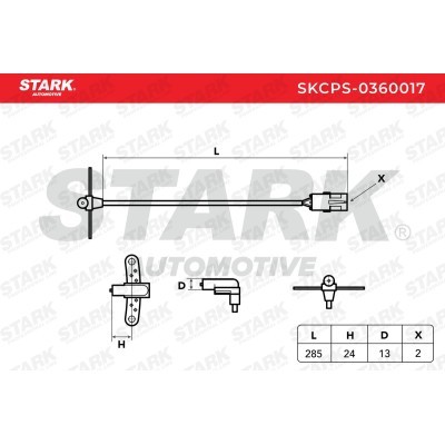 Crankshaft Pulse Sensor Stark SKCPS-0360017 SKCPS-0360017 - photo 3