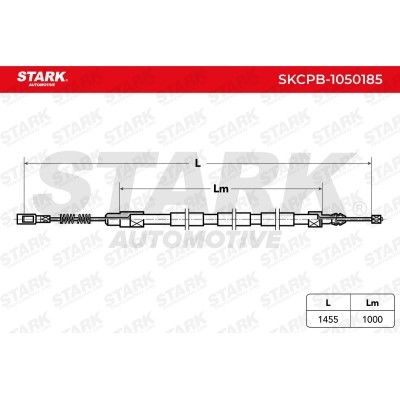 Cable Pull, Parking Brake Stark SKCPB-1050185 SKCPB-1050185 - photo 3
