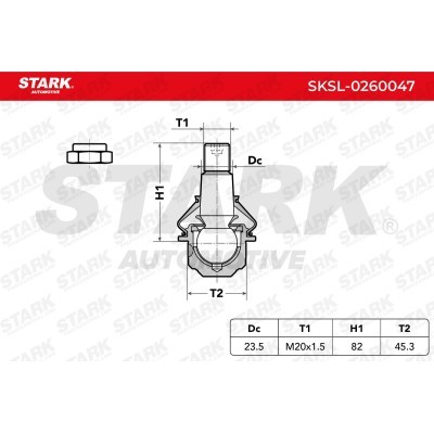 Ball Joint Stark SKSL-0260047 SKSL-0260047 - photo 6