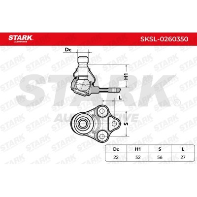 Ball Joint Stark SKSL-0260350 SKSL-0260350 - photo 5