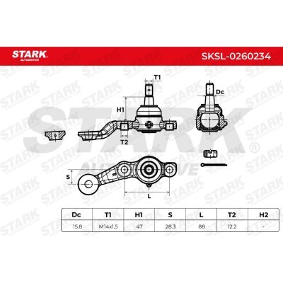 Ball Joint Stark SKSL-0260234 SKSL-0260234 - photo 6