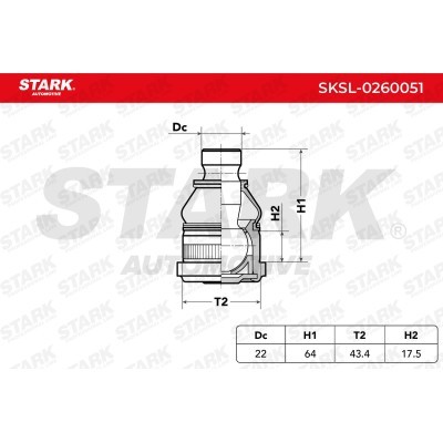 Ball Joint Stark SKSL-0260051 SKSL-0260051 - photo 5