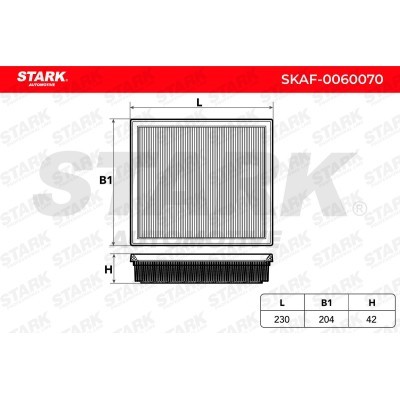 Air Filter Stark SKAF-0060070 SKAF-0060070 - photo 3