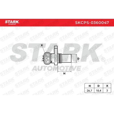 Crankshaft Pulse Sensor Stark SKCPS-0360047 SKCPS-0360047 - photo 5
