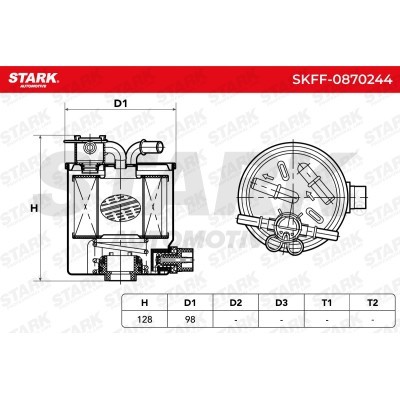 Fuel Filter Stark SKFF-0870244 SKFF-0870244 - photo 8