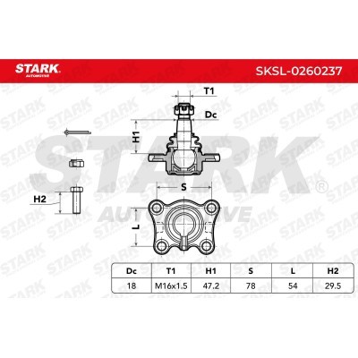 Ball Joint Stark SKSL-0260237 SKSL-0260237 - photo 5